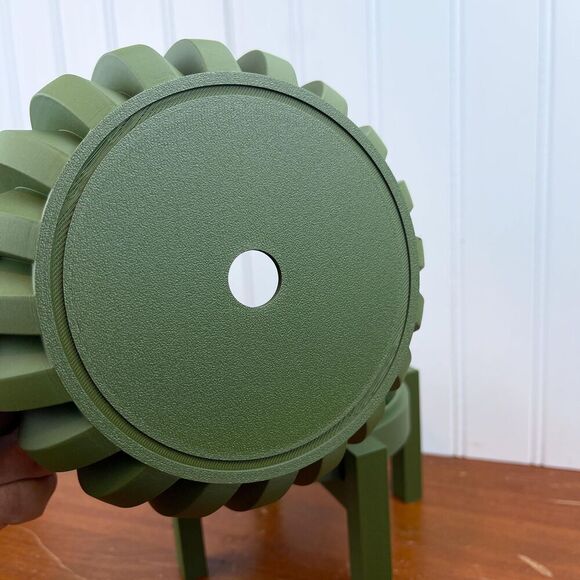 Jone Planter Pot, Indoor Planter w/ Drainage Hole and Drip Tray - Picture 6 of 9